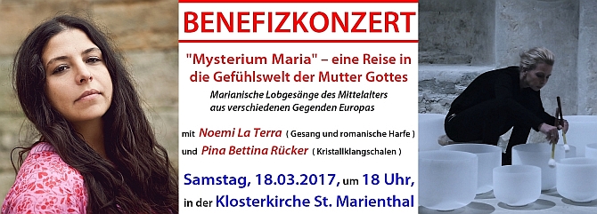 Benefizkonzert ''Mysterium Maria'' in der Klosterkirche vom Kloster St. Marienthal