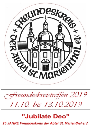das Freundeskreistreffen 2019 im Kloster St. Marienthal