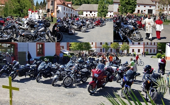 Rückblicke zur ''Biker-Segung'' am 05. Mai 2018 bei uns im Kloster St. Marienthal auf dem Klosterhof