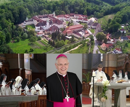 Bischof Heinrich Timmerevers besucht uns im Kloster - und wir laden zur gemeinsamen Hl. Messe ein.
