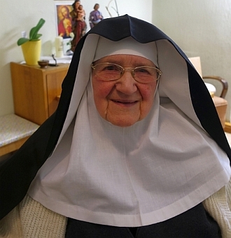 70-jähriges Profess-Jubiläum von unserer Schwester M. Immaculata Biewald OCist