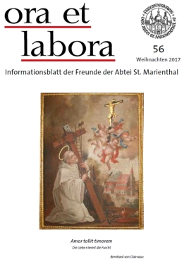 das neue Mitteilungsheft ''ora et labora - Weihnachten 2017'' vom Freundeskreis der Abtei St. Marienthal e.V. als kostenfreie PDF-Datei