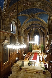 der neue Altarraum in unserer Klosterkirche