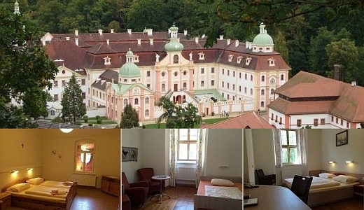 unser Gästeempfang für Ihre Übernachtung / Kloster-Urlaub bei uns im Kloster St. Marienthal